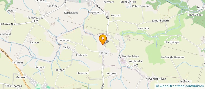 localisation de l'entreprise CLAMA DE GOURLIZON  GOURLIZON