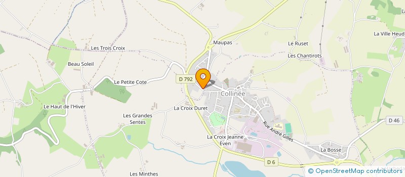 localisation de l'entreprise CLAMA DE LE GOURAY ST JACUT à LE MENE