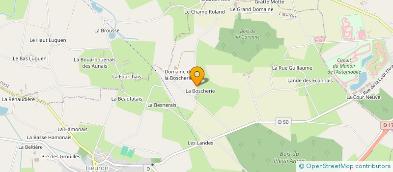 localisation de l'entreprise CLAMA DE LIEURON à LIEURON
