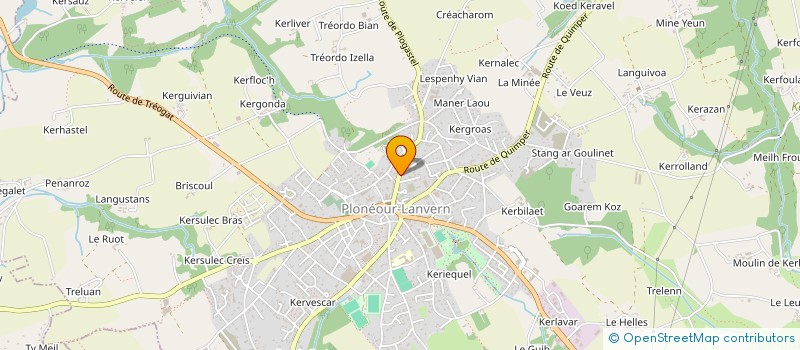 localisation de l'entreprise CLAMA DE PEUMERIT à PLONEOUR-LANVERN
