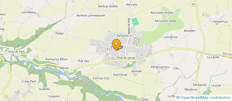 localisation de l'entreprise CLAMA DE PLOUIDER  PLOUIDER