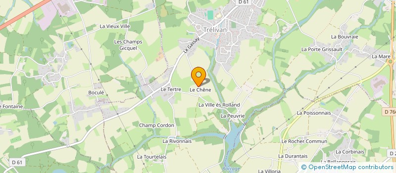 localisation de l'entreprise CLAMA DE PLUMAUDAN  TREVRON