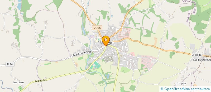 localisation de l'entreprise CLAMA DE RUCA à MATIGNON