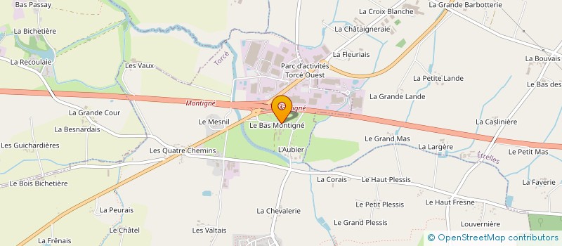 localisation de l'entreprise CLAMA DE TORCE à TORCE