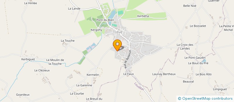 localisation de l'entreprise CLAMA DE TREVE  TREVE