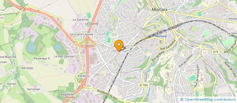 localisation de l'entreprise CLAMA ST MARTIN CHAMPS  SAINT-MARTIN-DES-CHAMPS