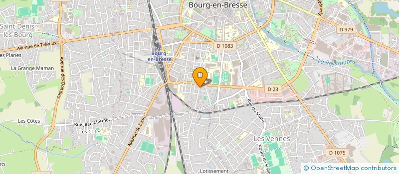 localisation de l'entreprise CLAMABEL à BOURG-EN-BRESSE