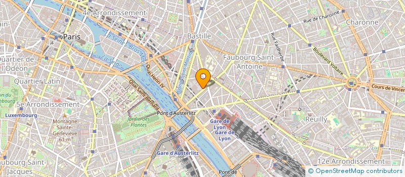 localisation de l'entreprise CLAMAGERAN EXPOSITIONS à PARIS