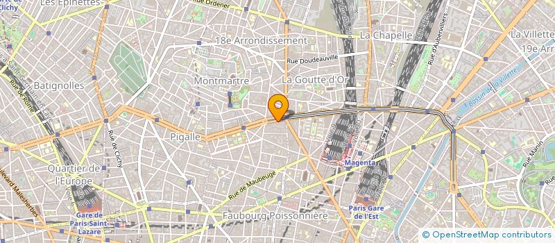 localisation de l'entreprise CLAMAHE PARIS  PARIS 09