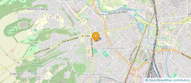 localisation de l'entreprise CLAMAIN à DIJON