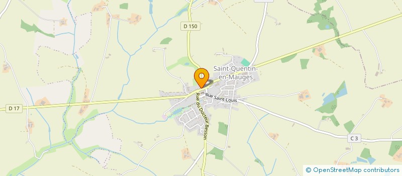 localisation de l'entreprise CLAMANDEVE  BEAUPREAU-EN-MAUGES