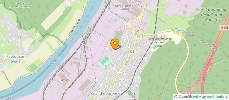 localisation de l'entreprise CLAMANI  GRAND-COURONNE