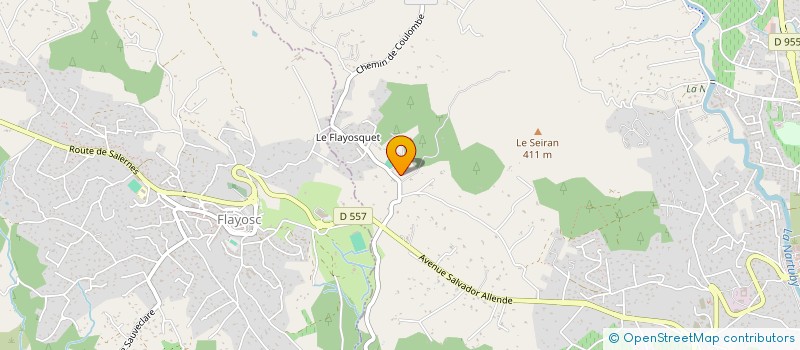 localisation de l'entreprise CLAMAR  PUGET-SUR-ARGENS