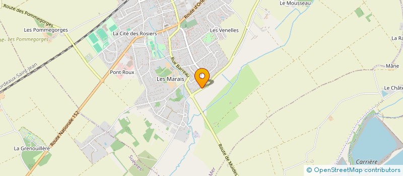 localisation de l'entreprise CLAMAR  MER