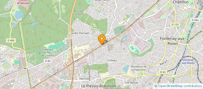 localisation de l'entreprise CLAMARDIS à CLAMART