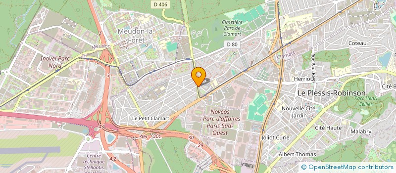 localisation de l'entreprise CLAMART à CLAMART