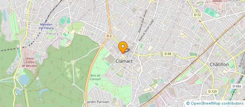 localisation de l'entreprise CLAMART A&P à CLAMART