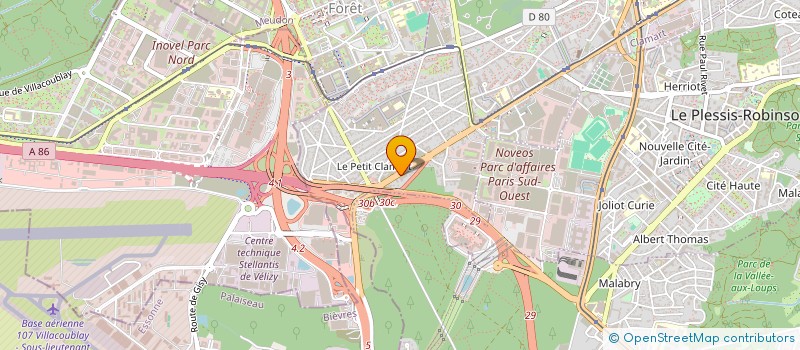 localisation de l'entreprise CLAMART DECORALYS SA à CLAMART