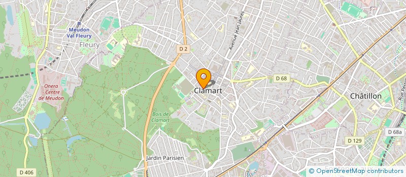 localisation de l'entreprise CLAMART DISTRIBUTION  CLAMART