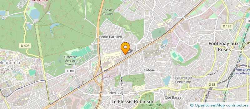 localisation de l'entreprise CLAMART GUITARE à CLAMART