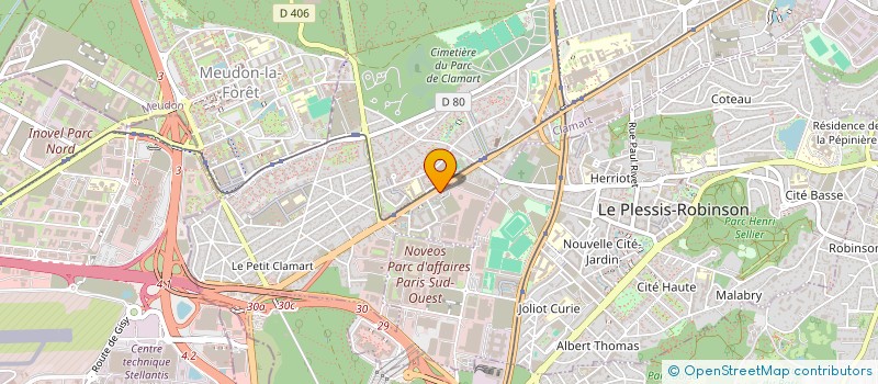 localisation de l'entreprise CLAMART III à CLAMART