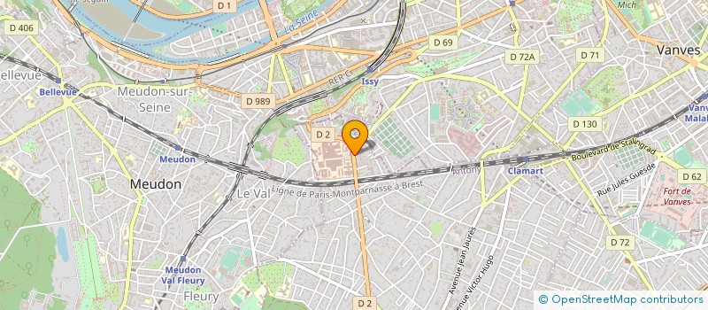 localisation de l'entreprise CLAMART VICTOR à CLAMART