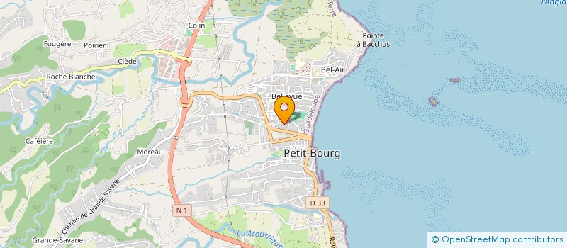 localisation de l'entreprise CLAMAT à PETIT-BOURG