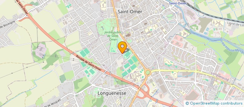 localisation de l'entreprise CLAMATILE  SAINT-OMER