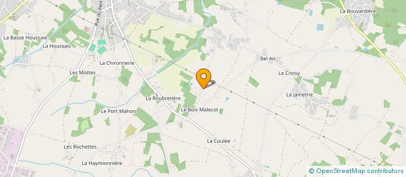 localisation de l'entreprise CLAME INDUS à VIGNEUX DE BRETAGNE