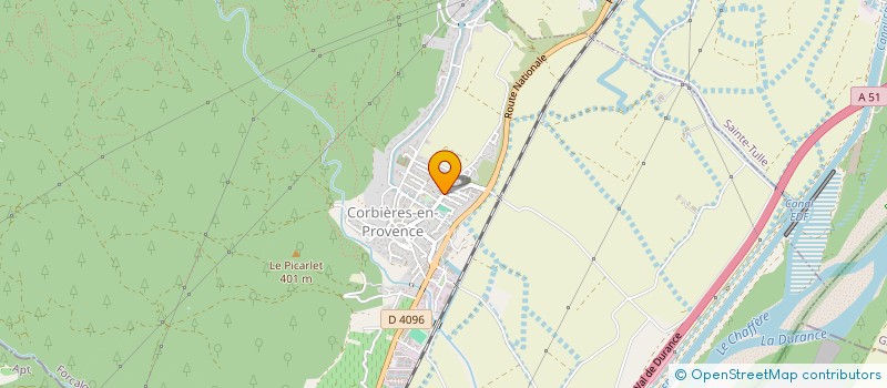 localisation de l'entreprise CLAMEC à CORBIERES-EN-PROVENCE