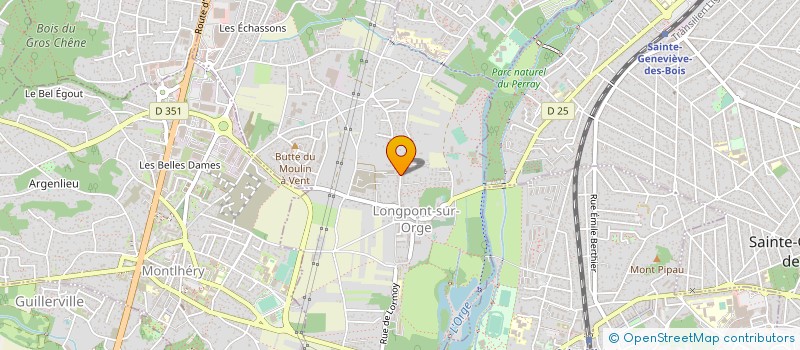 localisation de l'entreprise CLAMEC à LONGPONT-SUR-ORGE