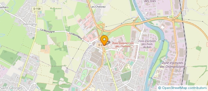 localisation de l'entreprise CLAMECY MEDICAL à AUXERRE