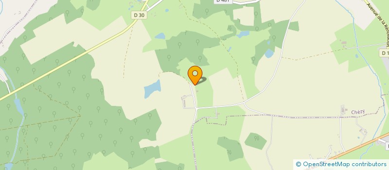 localisation de l'entreprise CLAMEIL ET CO  CHEZY