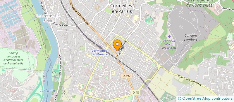 localisation de l'entreprise CLAMELIA  CORMEILLES-EN-PARISIS