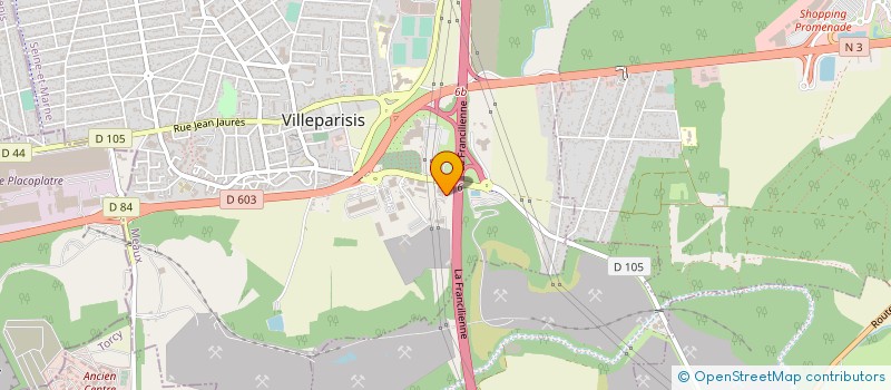 localisation de l'entreprise CLAMENS SA à VILLEPARISIS