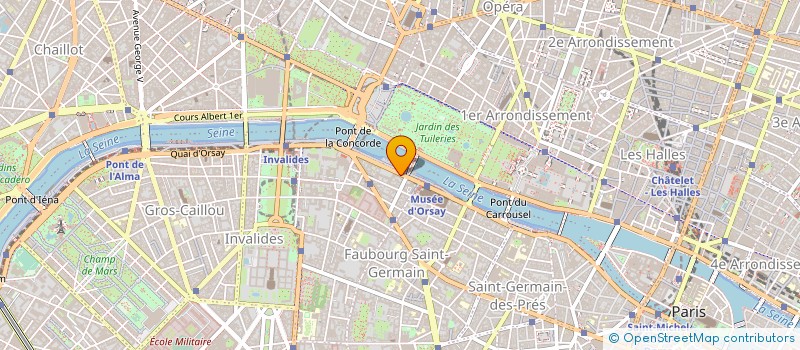 localisation de l'entreprise CLAMEUR  PARIS