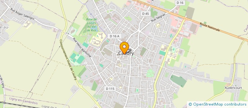 localisation de l'entreprise CLAMF HOLDING à CAUDRY