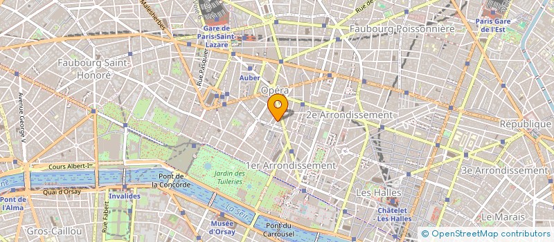 localisation de l'entreprise CLAMIR  PARIS