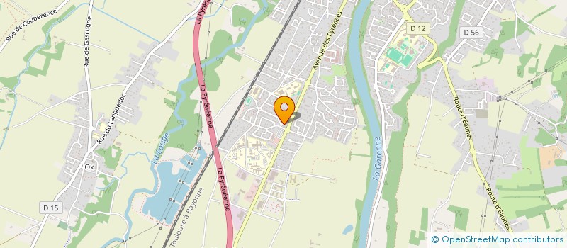 localisation de l'entreprise CLAMIVA  MURET