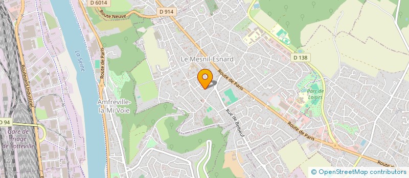 localisation de l'entreprise CLAMLOT  LE MESNIL-ESNARD