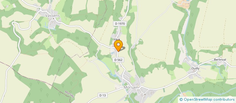 localisation de l'entreprise CLAMP 40  MORSAIN