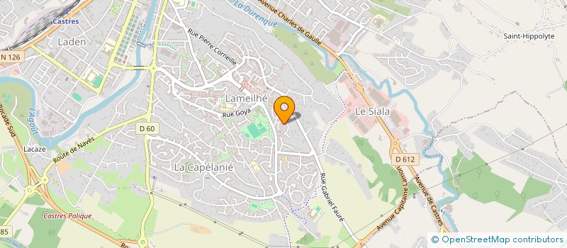 localisation de l'entreprise CLAMP à CASTRES