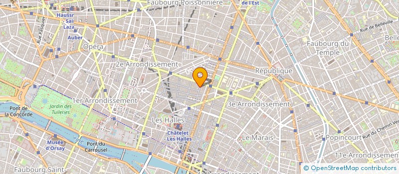localisation de l'entreprise CLAMS à PARIS