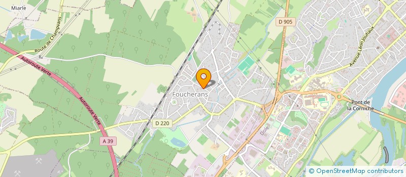 localisation de l'entreprise CLAN 2022  FOUCHERANS