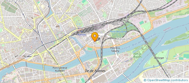 localisation de l'entreprise CLAN à NANTES