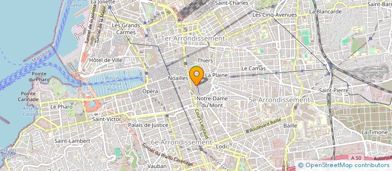 localisation de l'entreprise CLAN 592 à MARSEILLE