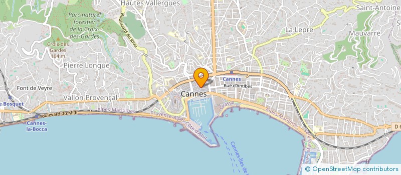 localisation de l'entreprise CLAN  CANNES