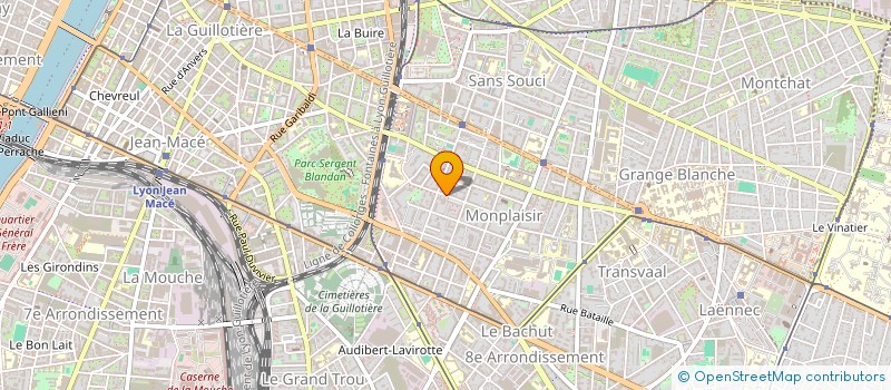 localisation de l'entreprise CLAN B  LYON