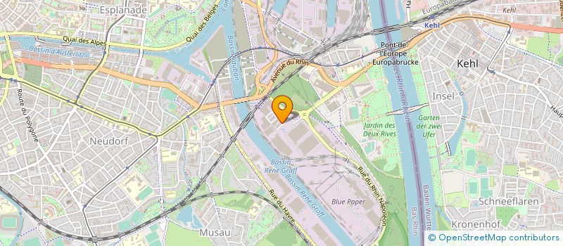 localisation de l'entreprise CLAN DES TORREFACTEURS FRANCAIS à STRASBOURG