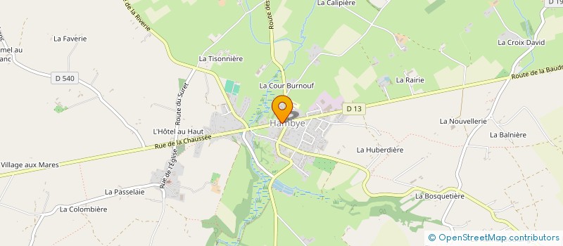 localisation de l'entreprise CLAN FAMILLY  HAMBYE